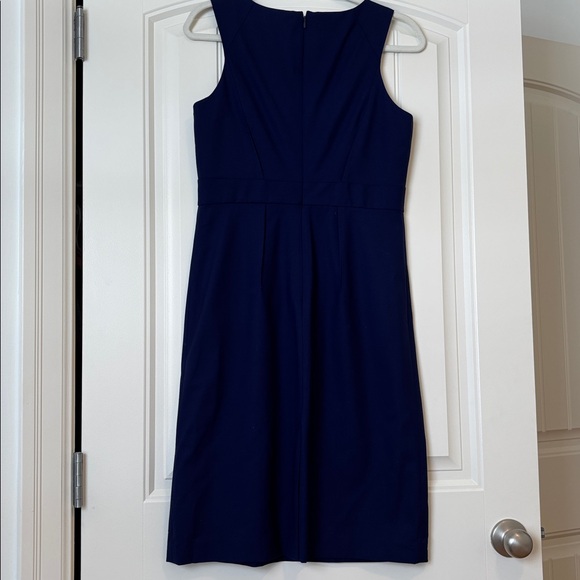 Theory Navy Midi Dress - Picture 7 of 9